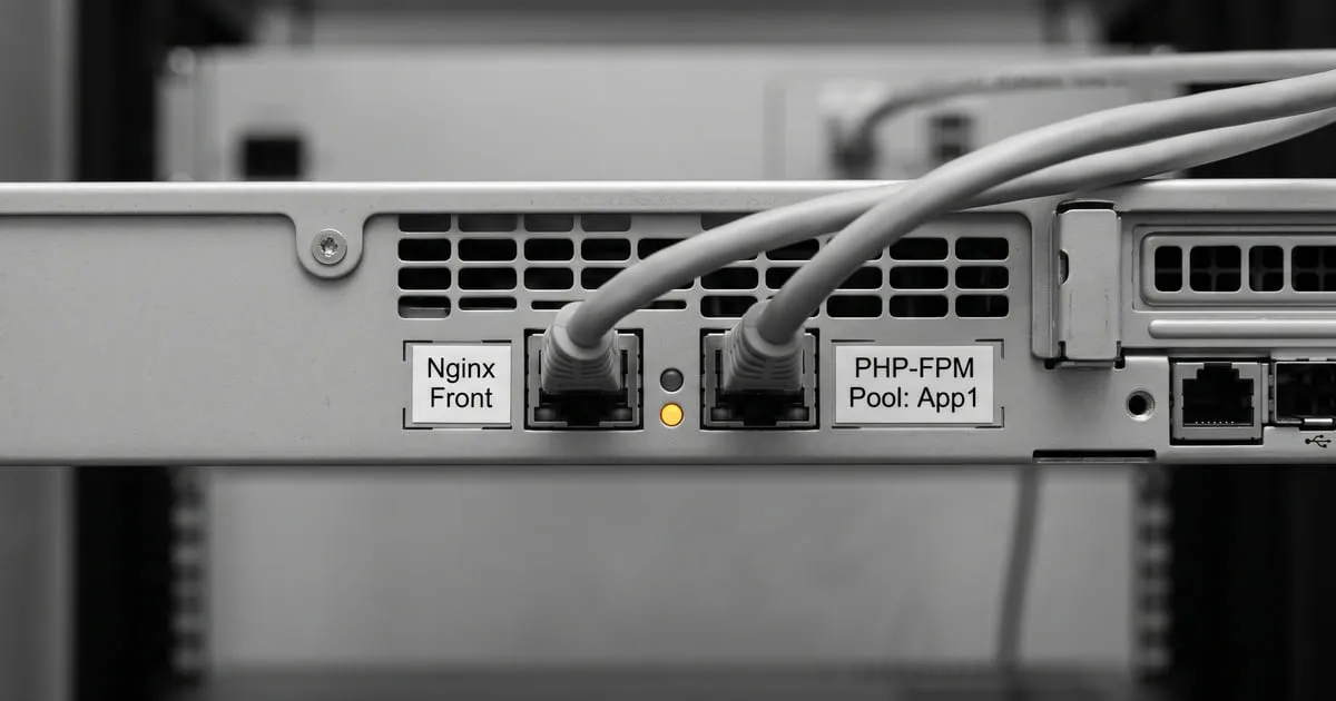 Nginx + PHP-FPM Pool Ayrımı — kapak görseli